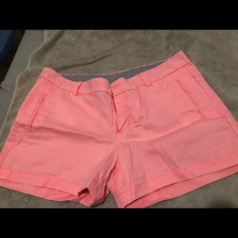 Hot pink shorts